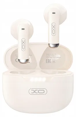Productafbeelding van Xo Draadloze Bluetooth-oordopjes G50 TWS, beige, met microfoon