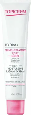 Obrázek produktu pro Hydratační lehký pleťový krém pro citlivou, normální až smíšenou pleť HYDRA+ (Light Moisturizing Radiance Cream) 40 ml