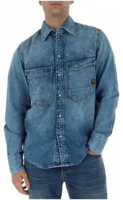 Productafbeelding van G-star Shirt Heren Bluaw - D23006 - Maat L