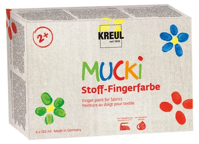 Produktbild von KREUL 28420, Blau, Grün, Rot, Violett, Weiß, Gelb, Waschbar, Gluten-frei, 150 ml