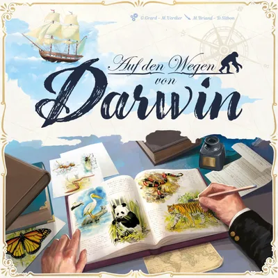 Produktbild von asmodee Auf den Wegen von Darwin SDJ