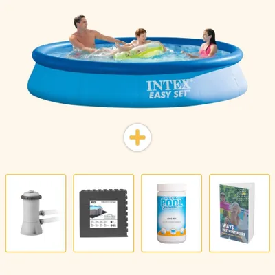 Productafbeelding van Easy Set Zwembad - Rond - 366x76 cm - 5-delig - SCB109