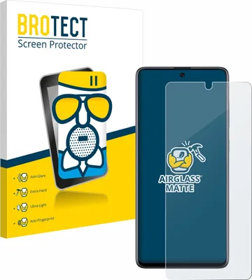 Produktbild von BROTECT Entspiegelungs Schutzglas für Samsung Galaxy A71 Schutzfolie Panzer Folie Glas Display Schutz matt