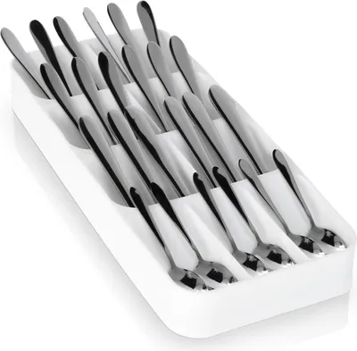 Produktbild von Besteckschubladeneinsatz für Löffel, Messer, Gabeln und Teelöffel, Küchenorganizer