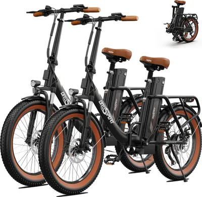 Produktbild von Onesport 20 Zoll Elektrofahrrad Pedelec,E-Klapprad 48V/17Ah,250W Motor,25km/h(2 Stück)