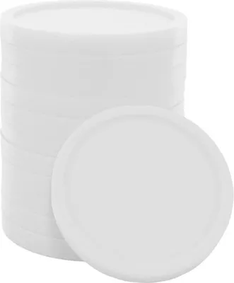 Produktbild von Combicraft Kunststoff Wertmarken oder Pfandmarken Weiß Ø24mm - 100 Stück