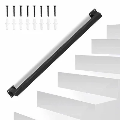 Produktbild von Stiegenleiter für Stiegenleiter 80 cm Stiegenleiter für Stiegenleiter Innen Außen Schwarz