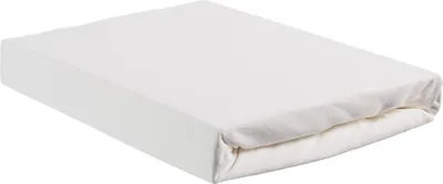 Produktbild von Beddinghouse Jersey Spannbettlaken bis 26cm Höhe Farbe Weiss Größe 160x200/220x26cm