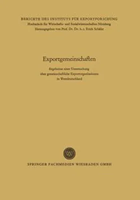 Produktbild von Exportgemeinschaften
