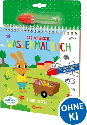Produktbild von Das magische Wassermalbuch - Frohe Ostern!