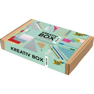 Produktbild von folia Kreativ Box "Glitter", über 900 Teile
