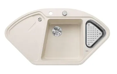 Produktbild von BLANCODELTA II SILGRANIT softweiß