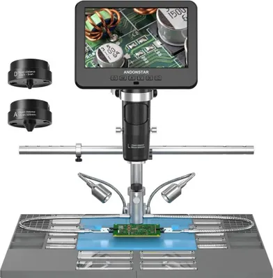 Produktbild von Digitalmikroskop, 2000-fache Vergrößerung, UHD Videoausgang, AD246SM-Plus, 2000X