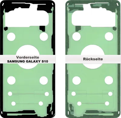 Produktbild von Samsung Galaxy S10 G973 Akkudeckel Klebefolie Kleber Backcover Rahmen Batterie Glue