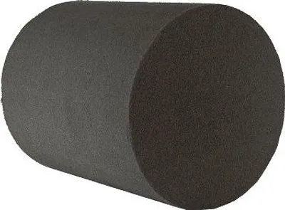 Produktbild von OASIS® Black Ideal Nass-Steckschaum Zylinder JONKA, schwarz, 15cm, Ø12cm - Nasssteckmasse