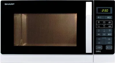 Produktbild von Sharp R-742INW Kombi Mikrowelle silbermetallic