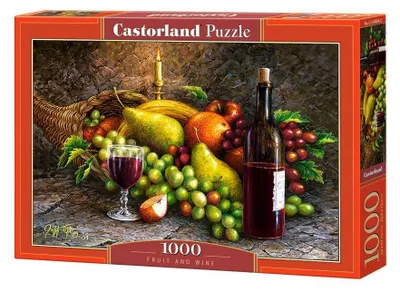 Obrázok produktu pre Puzzle 1000 dielov Ovocie a víno 104604