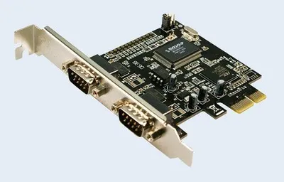 Produktbild von LogiLink PCI Express Schnittstellenkarte Seriell 2x