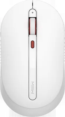 Produktbild von MIIIW Kabellose Maeuse, 2,4 G, leise Computermaeuse, tragbare, schnurlose USB-Maeuse, geraeuschlos, fuer Laptop-PC, Chromebook-Computer, 800/1200/1600 DPI
