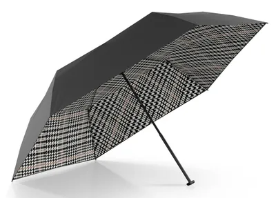 Immagine prodotto di Knirps ombrello tascabile ombrello US.050 Ultra Light Slim Manual Heatshield Fashion Lord / Black nero