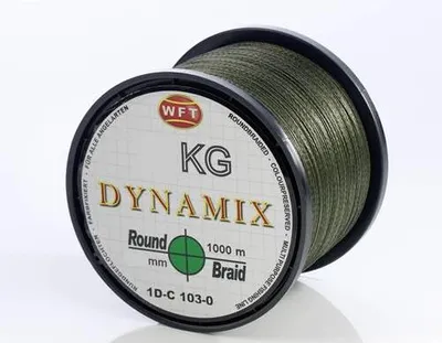 Produktbild von WFT Schnur Round Dynamix KG Moss Green Länge 1000m ø 0,16mm