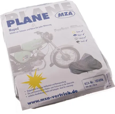 Produktbild von Abdeckplane, Faltgarage mit Befestigungszugband fürs Moped