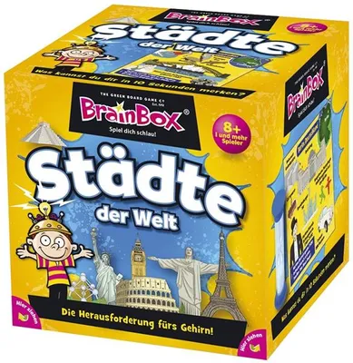 Produktbild von Brain Box Kartenspiel Städte der Welt ab 1 Spieler