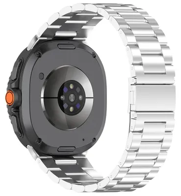 Obrázek produktu pro Techsuit – Watchband (W010) řemínek pro Samsung Galaxy Watch8 40 mm / Watch8 44 mm / Watch8 Classic – stříbrný