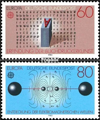 Produktbild von Briefmarken BRD (BR.Deutschland) 1983 Mi 1175-1176 (kompl.Ausgabe) postfrisch Europa