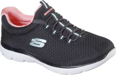 Produktbild von Skechers 12980-BKPK - Skechers Summits Damen Schwarz Skechers Farbe: schwarz, Größe: 42,
