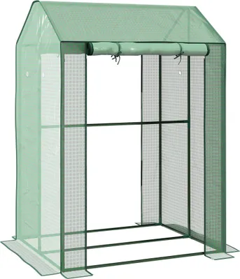 Immagine prodotto di Serra con porta avvolgibile, 100x80x150 cm, resistente ai raggi UV