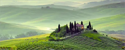 Produktbild von Wallario selbstklebendes Poster - Toskana in Italien, Größe: 80 x 200 cm