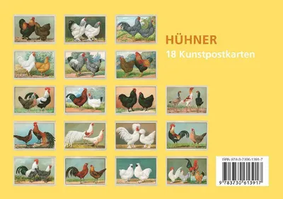Produktbild von Postkarten-Set Hühner
