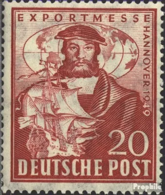 Produktbild von Briefmarken Bizone (Alliierte Besetzung) 1949 Mi 104 gestempelt Hannovermesse