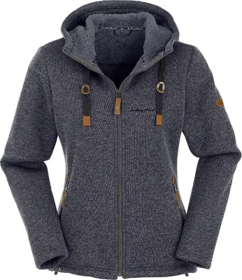 Produktbild von Maul Damen Chieming Strickfleecejacke black 42
