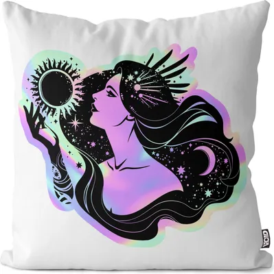 Produktbild von VOID Esoterisch Tarot Zukunft Kissenbezug Kissenhülle sofa couch wohnzimmer dekoration wasserfest Outdoor Garten Kissen bezug deko