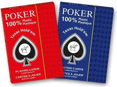 Image de Poker - 100% plastique Index Jumbo Spécial