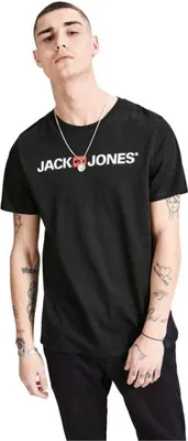 Image de T-shirt Jack&Jones 12137126-BLACK pour Homme