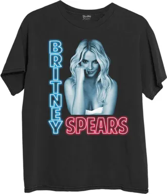 Produktbild von Britney Spears - T-Shirt für Herren/Damen Uni RO9269 (S) (Schwarz)