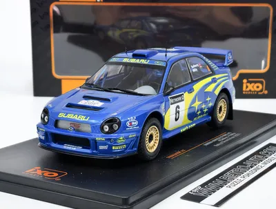 Obrázek produktu pro Subaru Impreza S7 #6 P.Solberg/P.Mills WRC Rally of Great Britain 2001 IXO 1:24