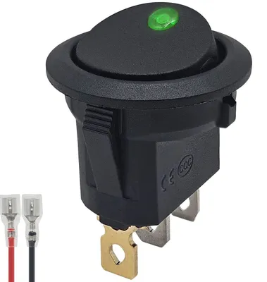 Produktbild von ProRide Wippschalter KCD2-12 ON/OFF mit Kabel, 3-polig, 12 V/20 A
