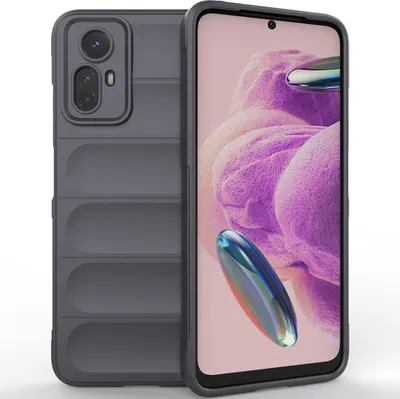 Produktbild von Handyhülle für Xiaomi Redmi Note 12S Weich TPU Silikon Stossfest Anti-rutsch Hülle Dunkelgrau