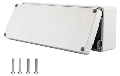 Obrázok produktu pre Odolná krycia skrinka z ABS plastu, trieda ochrany IP66, rozmery 300x80x55 mm, určená na vonkajšie použitie