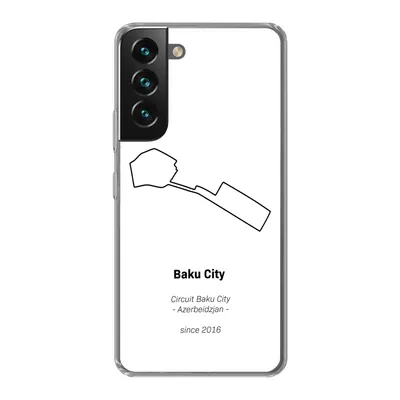 Produktbild von MuchoWow® Handyhülle Schutzhülle Hülle für Samsung Galaxy S22 Plus Formel 1 - Baku - Rennstrecke Silikon Softcase Handy Hülle - Schutzabdeckung