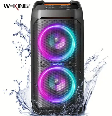 Image de Haut-parleur Bluetooth portable puissant pour fêtes, avec basses profondes et résistance à l'eau IPX6