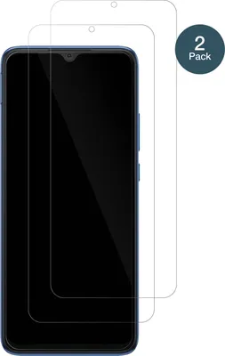 Produktbild von 2x Schutzfolie für Xiaomi Redmi 10C - Anti-Shock 9H Folie dipos Glass Kunststoffglas