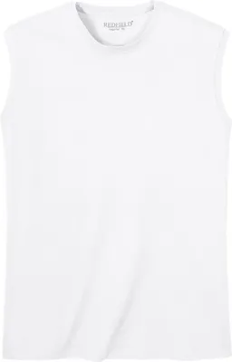 Produktbild von Redfield Übergrößen Muskelshirt weiß Ray