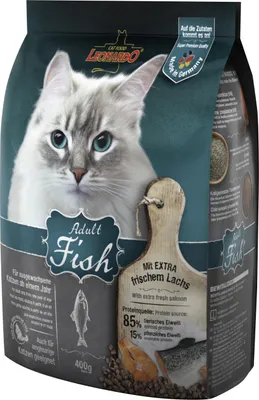 Produktbild von Leonardo Cat Food Adult Fish, Adult, jede Rasse, Fisch, 400 g