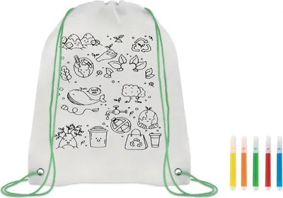 Produktbild von MidOcean - Turnbeutel "Carrydraw", Non-Woven MO1124 (Einheitsgröße) (Limone)