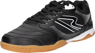 Produktbild von Indoor-Sportschuh MK3129-BK Schwarz mit Schnürung und rutschfester Gummisohle